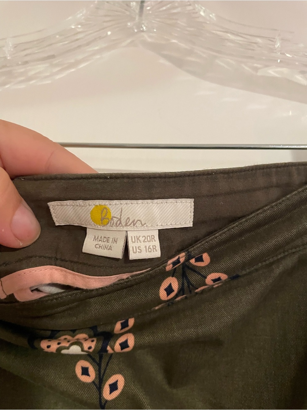 Boden mini skirt, sz 16 - Picture 3 of 5